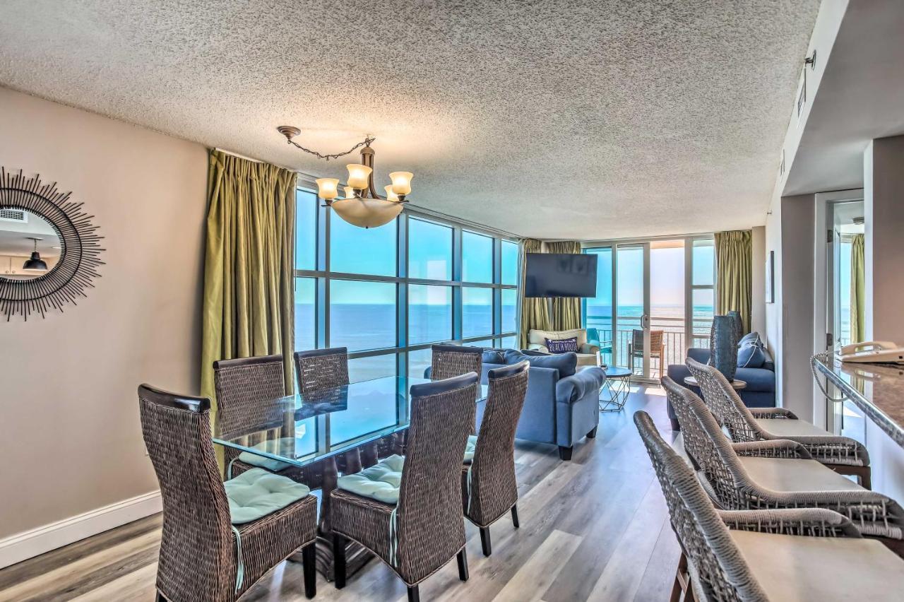 Chic North Myrtle Beach Condo Beach Front! Exterior photo