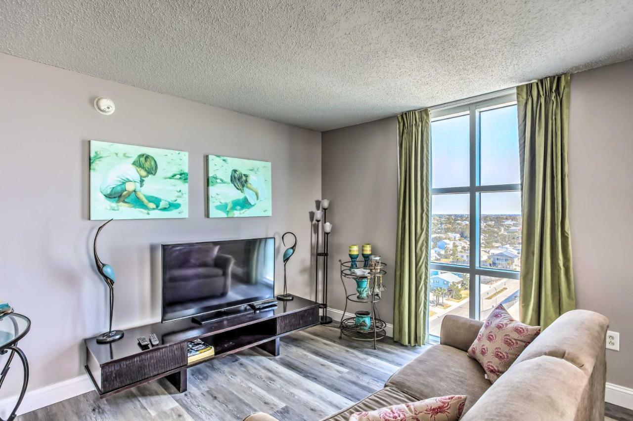 Chic North Myrtle Beach Condo Beach Front! Exterior photo