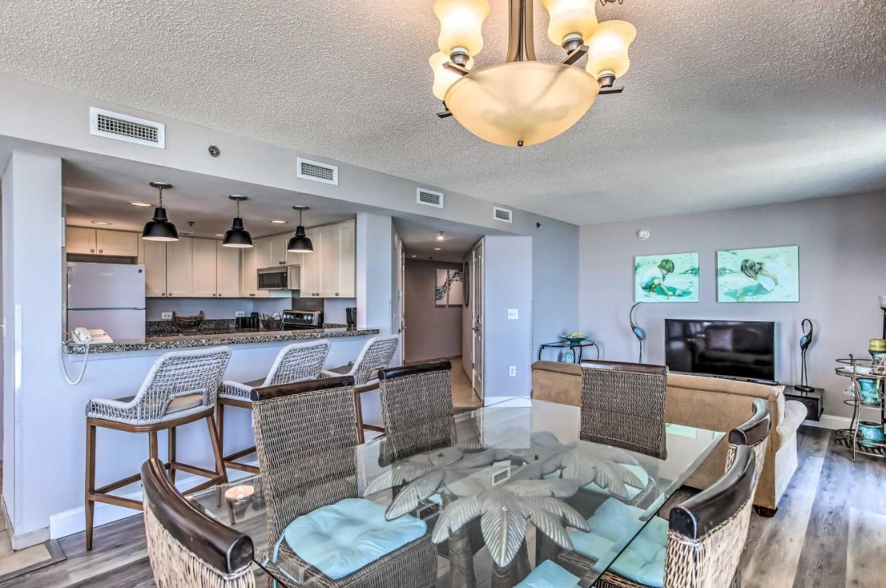 Chic North Myrtle Beach Condo Beach Front! Exterior photo