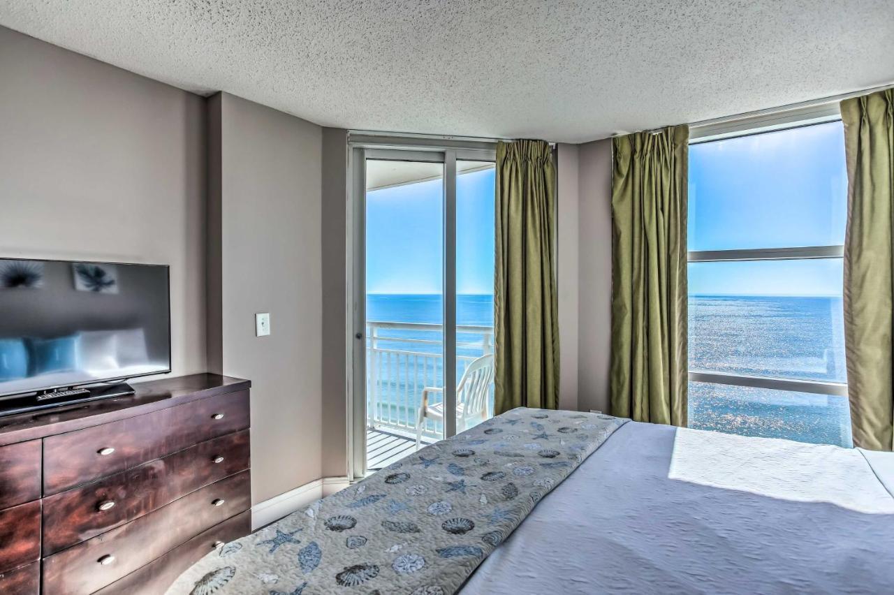 Chic North Myrtle Beach Condo Beach Front! Exterior photo