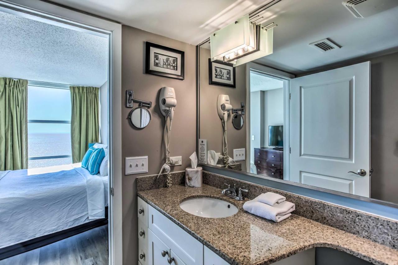 Chic North Myrtle Beach Condo Beach Front! Exterior photo