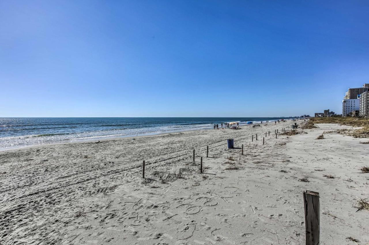 Chic North Myrtle Beach Condo Beach Front! Exterior photo